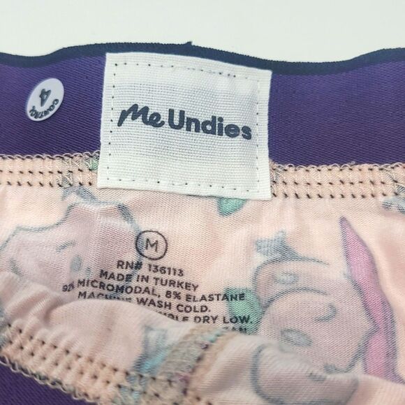 NEW MeUndies Peach Summer Boxer Briefs Underwear Mens Size Medium - Picture 3 of 4